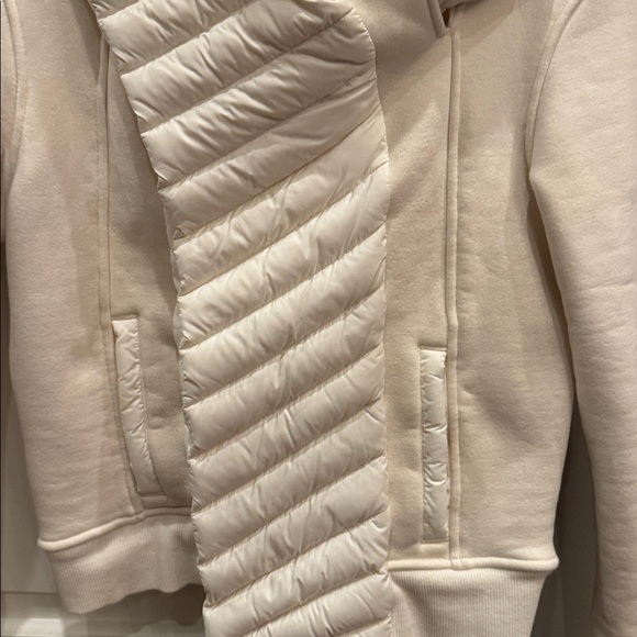 Kit and Ace Ella Wrap Ecru Cowl Neck Jacket - Size 2 - Picture 4 of 6